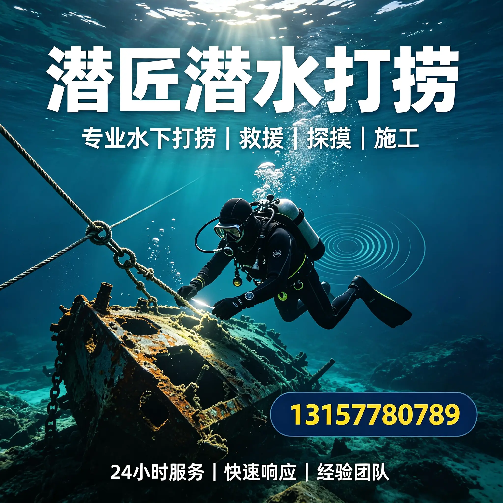 得荣水下打捞作业服务产品